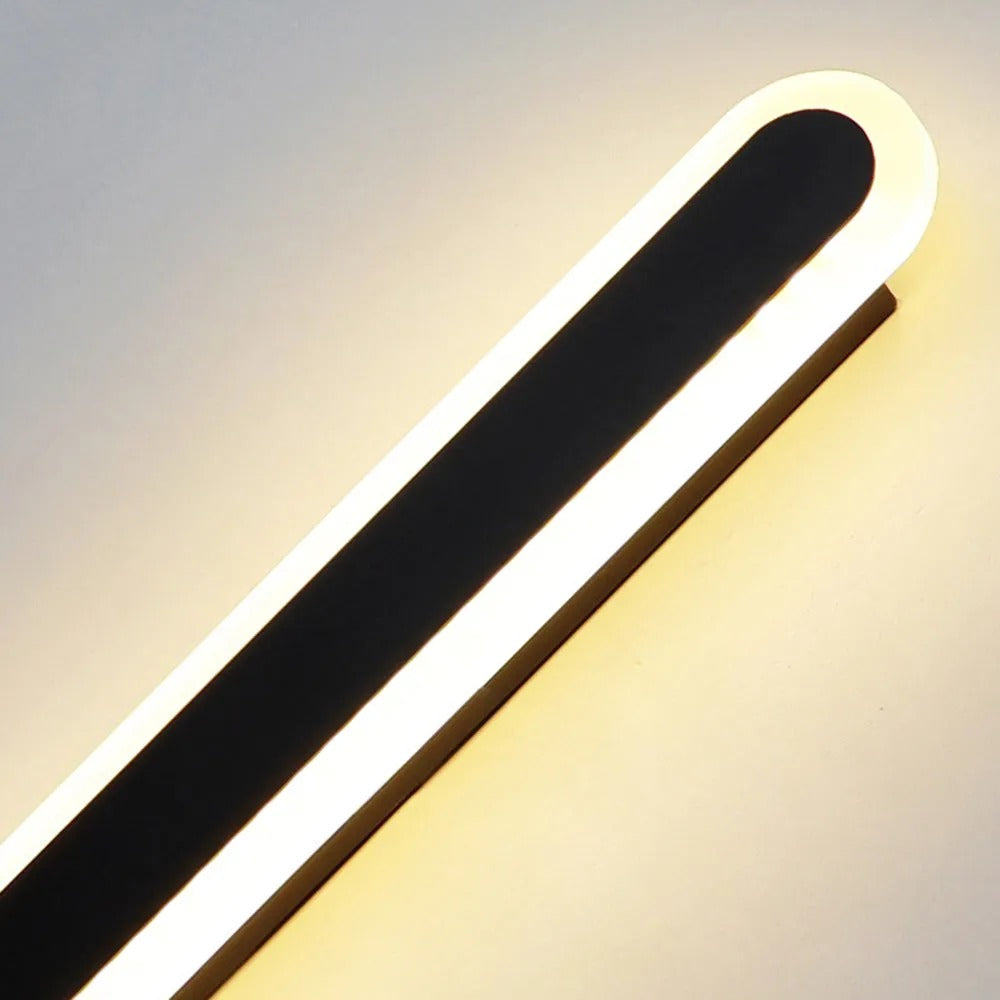 Orral Linear Oval Outdoor Wall Lamp