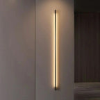 Liora Slim Linear LED Wall Lamp in Black