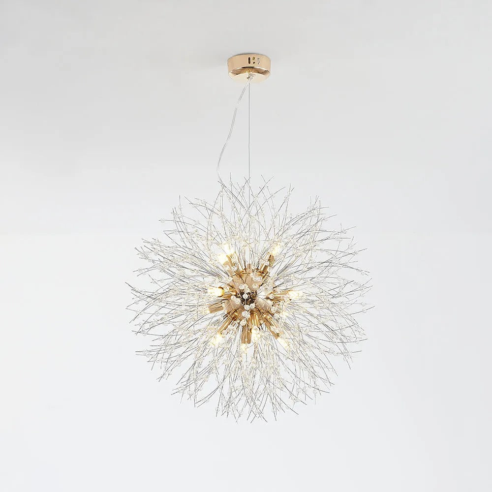 Kalia Vintage Dandelion Firework Pendant Light