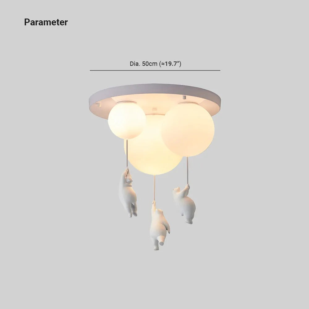 Bear Balloon Pendant & Ceiling Light