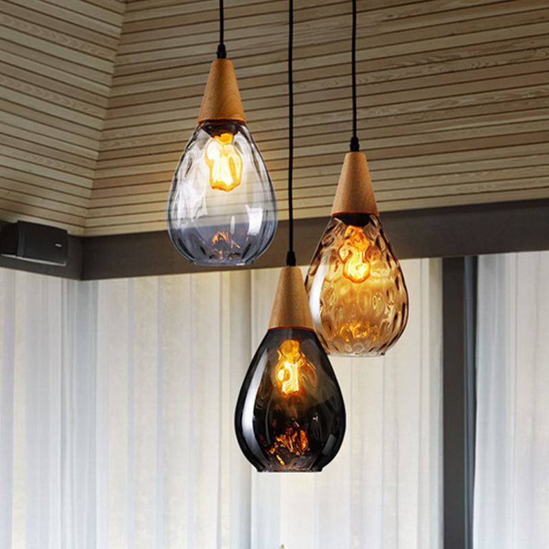 Modern Teardrop Pendant Light Fixture