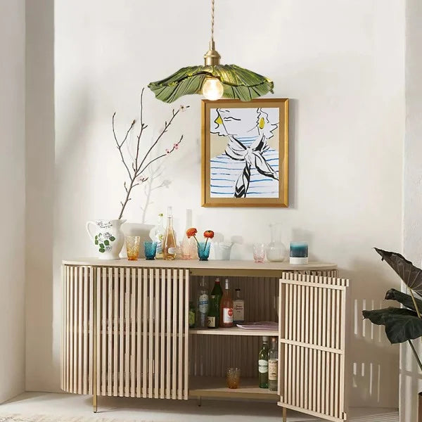 Calia Flower Glass Pendant & Ceiling Light