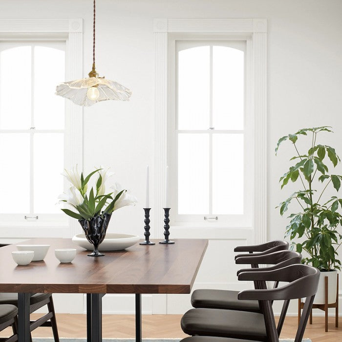 Calia Flower Glass Pendant & Ceiling Light