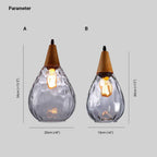 Modern Teardrop Pendant Light Fixture